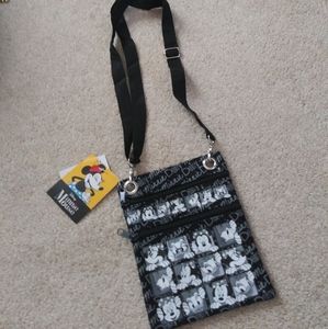 💎NEW! Disney Mickey Mouse Black Crossbody Bag